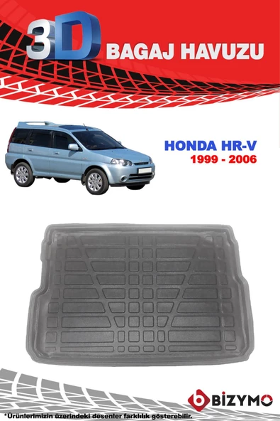 Honda HRV 1999-2006 3D Bagaj Havuzu Bizymo ürün görseli 1