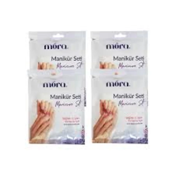 Mora Sağlıklı Uzayan Tırnaklar için Manikür Seti 4 Adet ürün görseli 1