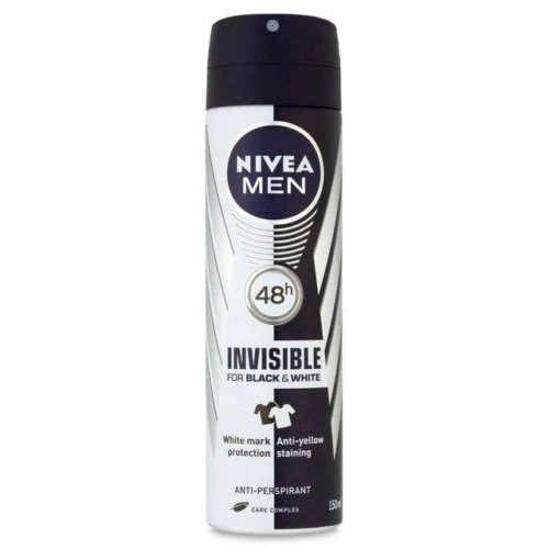 Nivea Invısıble Black&Whıte Sprey 150Ml Erkek ürün görseli 1
