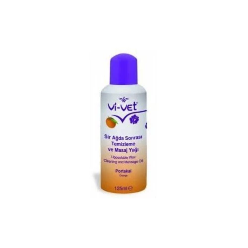 Vi-Vet Ağda Sonrası Temizleme Ve Masaj Yağı Portakal 125 ml 1 Ad. ürün görseli 1