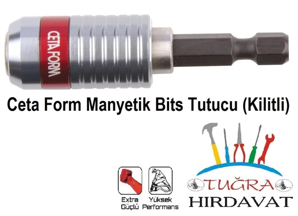 Cetaform BT/01QH Mıknatıslı Manyetik Bits Tutucu Matkap Ucu ürün görseli 1