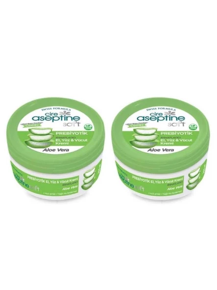 Cire Aseptine Prebiyotik Krem  Aloevera 30ml 2 Li Set ürün görseli 1