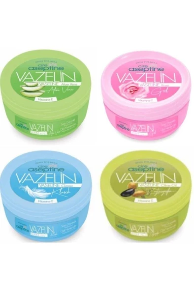 CİRE ASEPTİNE VAZELİN 150ML 4LÜ KARMA ürün görseli 1
