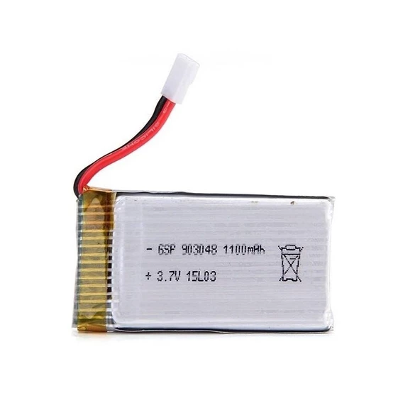 Drone Pili 1100 Mah 3.7v 20c Li-po Battery 1100mah Batarya (KARGO BEDAVA) DTSINE0006013 ürün görseli 1