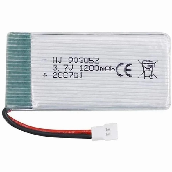 Drone Pili 1200 Mah 3.7v 30c Li-po Battery 1200mah Batarya SINEKBIT02185 ürün görseli 1