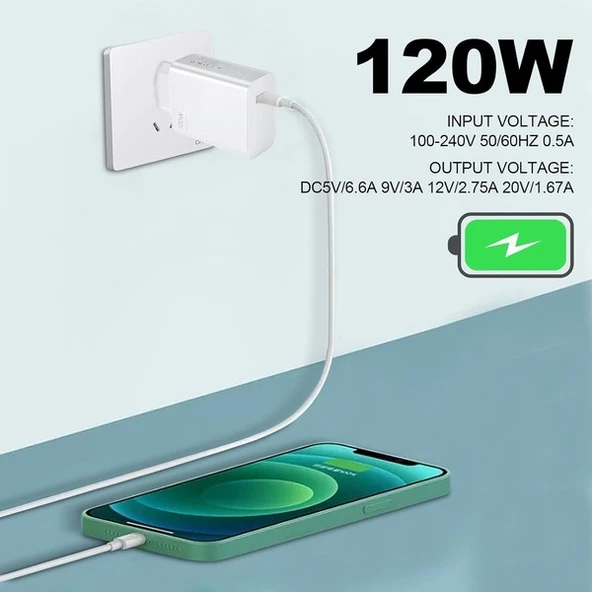 120W Turbo Hızlı Şarj Cihazı 6A Kablolu 1m Redmi Note 11 11s Xiaomi 11T Mi 11 Ultra 12S Ultra 12 Lite 12 12X 11 LiteRedmi Note 11 Pro POCO F4 POCO X4 GT F4 Pro POCO M4 Pro MDY-13-EE SINEKBIT11439 ürün görseli 1
