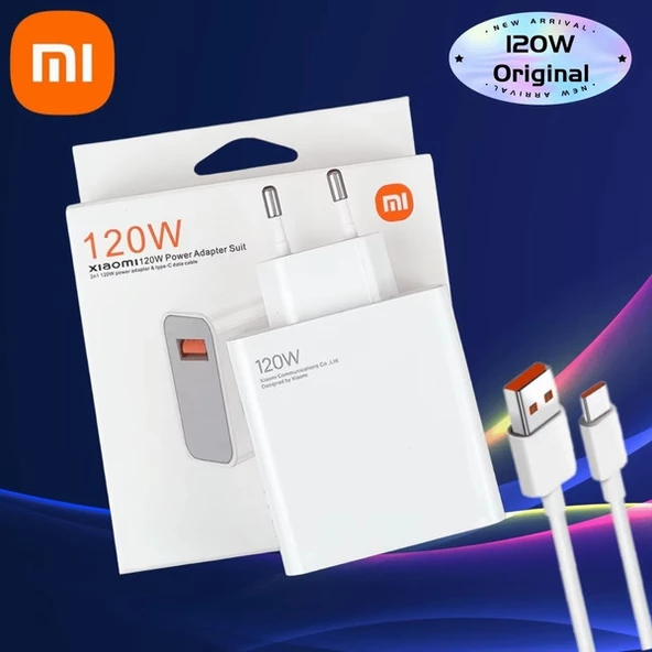 120W Turbo Hızlı Şarj Cihazı 6A Kablolu 1m Redmi Note 11 11s Xiaomi 11T Mi 11 Ultra 12S Ultra 12 Lite 12 12X 11 LiteRedmi Note 11 Pro POCO F4 POCO X4 GT F4 Pro POCO M4 Pro MDY-13-EE SINEKBIT11560 ürün görseli 1