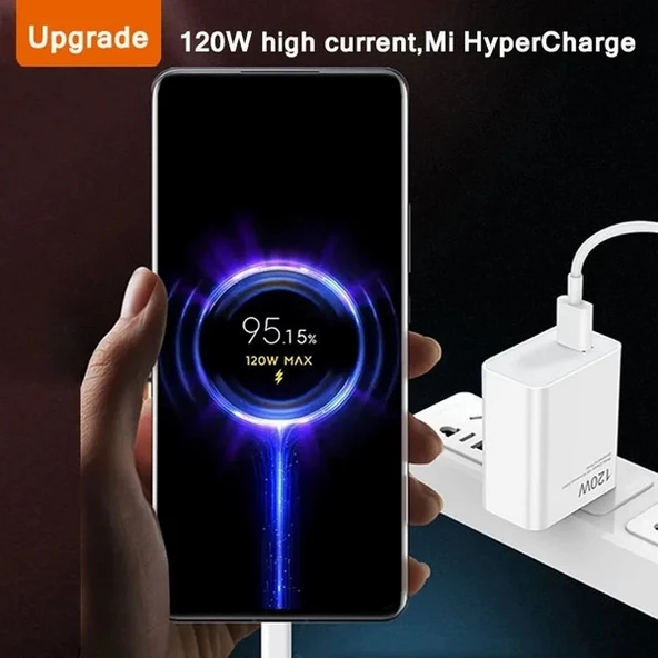 120W Turbo Hızlı Şarj Cihazı 6A Kablolu 1m Redmi Note 11 11s Xiaomi 11T Mi 11 Ultra 12S Ultra 12 Lite 12 12X 11 LiteRedmi Note 11 Pro POCO F4 POCO X4 GT F4 Pro POCO M4 Pro MDY-13-EE SINEKBIT11579 ürün görseli 1