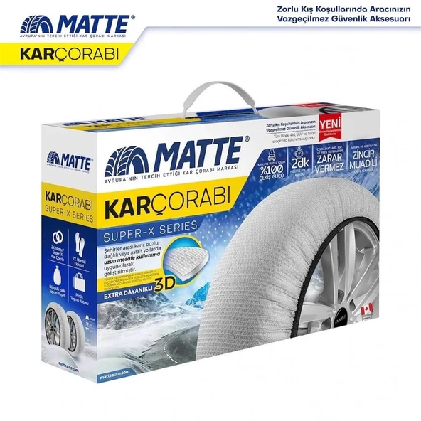Matte Kar Çorabı - Super X Series ürün görseli 1