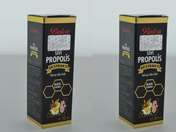2 Adet Balen Sıvı Propolis Ekstraktı 2X30 Ml ürün görseli 1