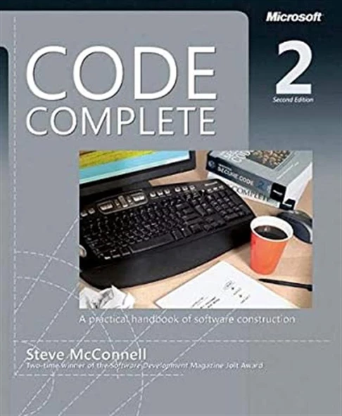Code Complete: Handbook of Software Construction  Steve McConnell ürün görseli 1