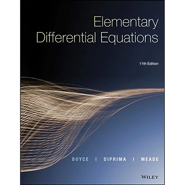 boyce's elementary differential equations 11th (boyce, diprima) ürün görseli 1