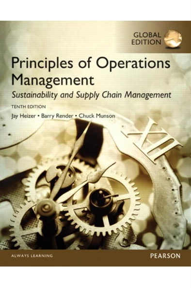 principles of operations management 10th (heizer, render, munson) ürün görseli 1