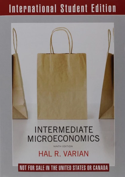 intermediate microeconomics 9th (hal r. varian) ürün görseli 1