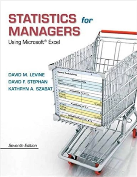 statistics for managers using microsoft excel 7th (levine, stephan) ürün görseli 1