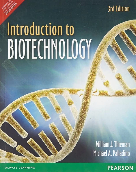 introduction to biotechnology 3rd (thieman, palladino) ürün görseli 1