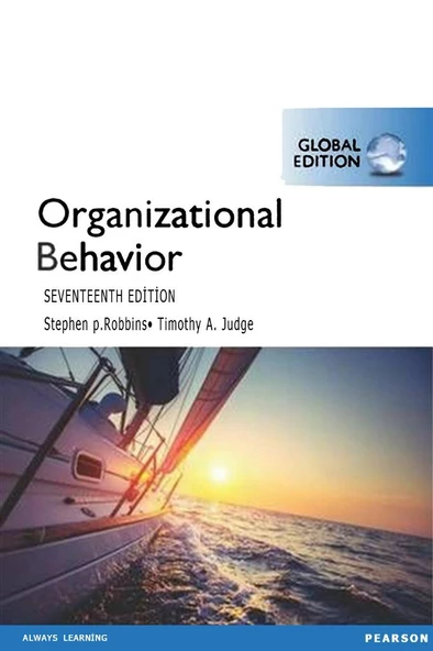 organizational behavior 17th (stephen p. robbins, timothy a. judge) ürün görseli 1