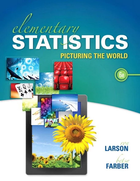 elementary statistics 6th (larson, farber) ürün görseli 1