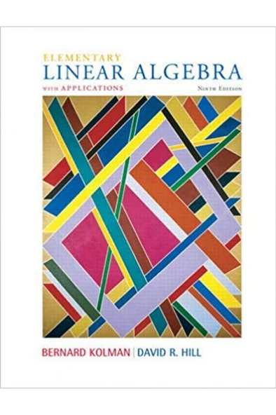 elementary linear algebra 9th (kolman, hill) ürün görseli 1