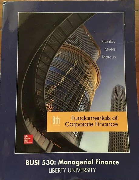 fundamentals of corporate finance 8th (richard a. brealey) ürün görseli 1