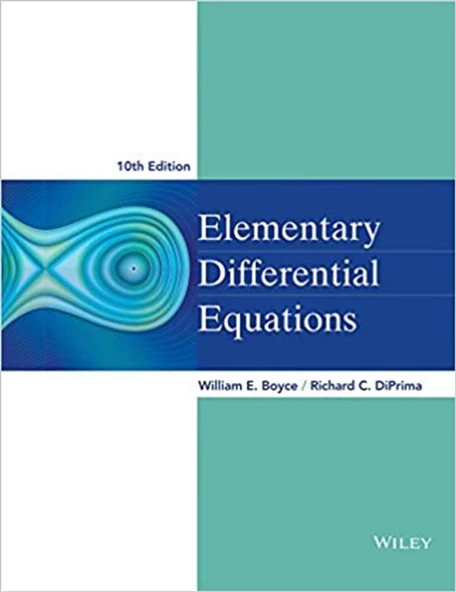 elementary differential equations 10th (william e. Boyce) ürün görseli 1