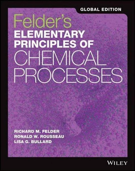 felder's elementary principles of chemical processes 4th ürün görseli 1