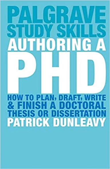 authoring a phd (patrick dunleavy) ürün görseli 1
