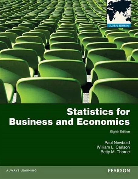 statistics for business and economics 8th (paul newbold) ürün görseli 1