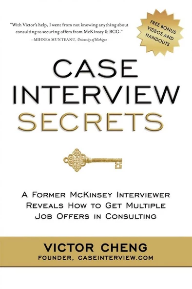 case interview secrets (victor cheng) ürün görseli 1