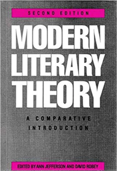 modern literary theory 2nd (jeffeson, robey) ürün görseli 1