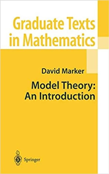 Model Theory (David Marker) ürün görseli 1