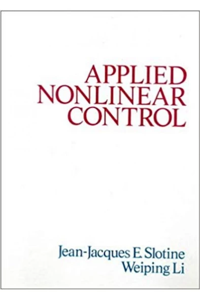 applied nonlinear control (jean-jacques e. slotine) ürün görseli 1