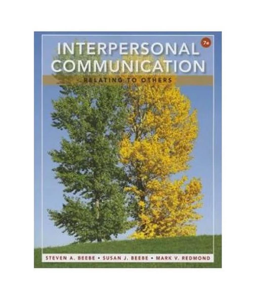 interpersonal communication relating to others 7th (beebe) ürün görseli 1