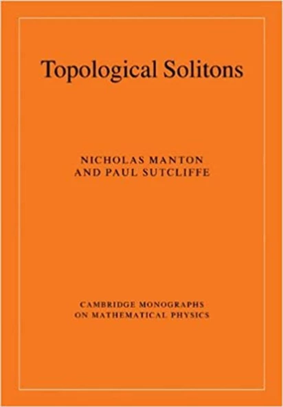 topological solitons (manton, sutcliffe) ürün görseli 1