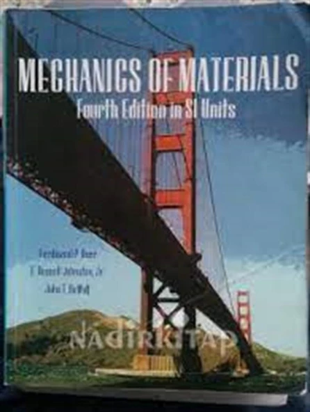 mechanics of materials 4th SI (beer, johnston) ürün görseli 1