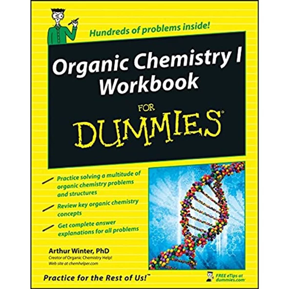 organic chemistry 1 workbook for dummies 2nd (arthur winter) ürün görseli 1
