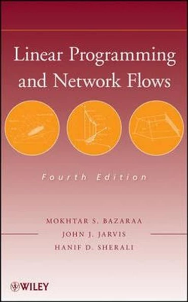 linear programming and network flows 4th (bazaraa, jarvis, sherali) ürün görseli 1