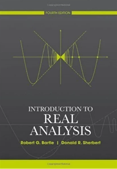 introduction to real analysis 4th (robert bartle, donald sherbert) ürün görseli 1