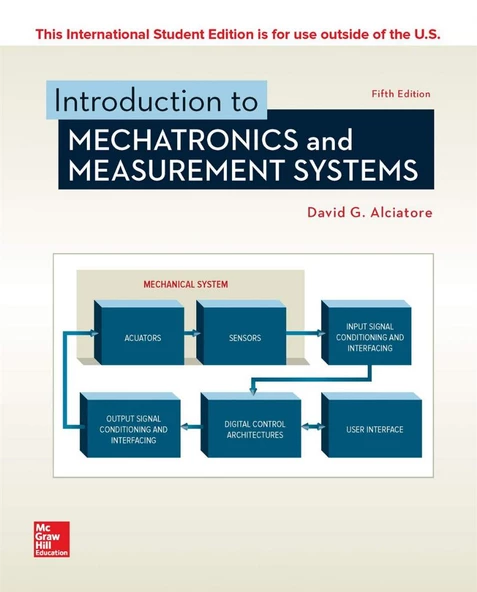 introduction to mechatronics 5th fifth (alciatore, histand) ürün görseli 1