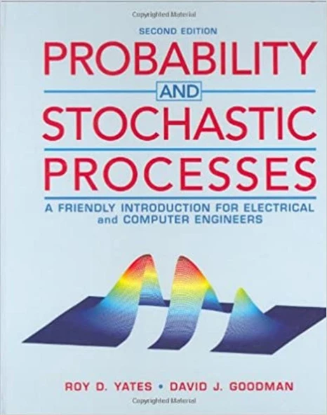 probability and stochastic processes 2nd (roy d. yates, david j. goodman) ürün görseli 1
