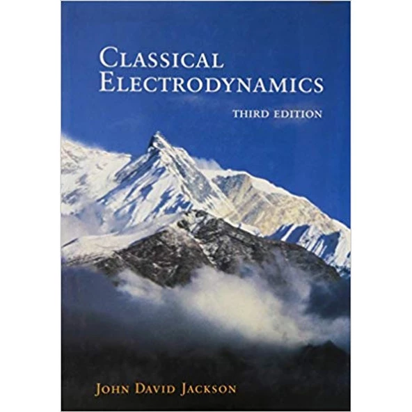 classical electrodynamics 3rd (john david jackson) ürün görseli 1