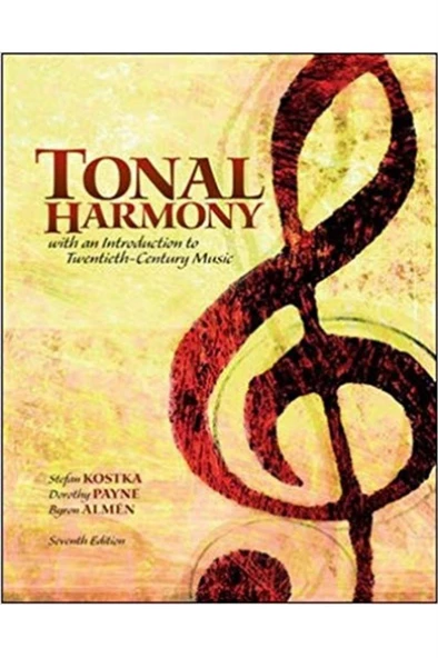 tonal harmony 7th (kostka, payne, almen) ürün görseli 1