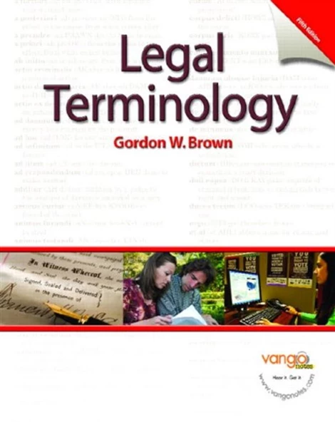 legal terminology 5th (gordon brown) ürün görseli 1