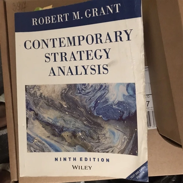 contemporary strategy analysis 9th (robert grant) ürün görseli 1