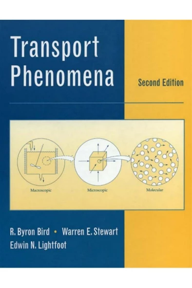 transport phenomena 2nd (byron bird, warren stewart, edwin lightfoot) ürün görseli 1