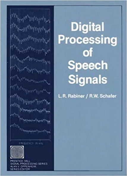 digital processing of speech signals (rabiner, schafer) 1978 ürün görseli 1
