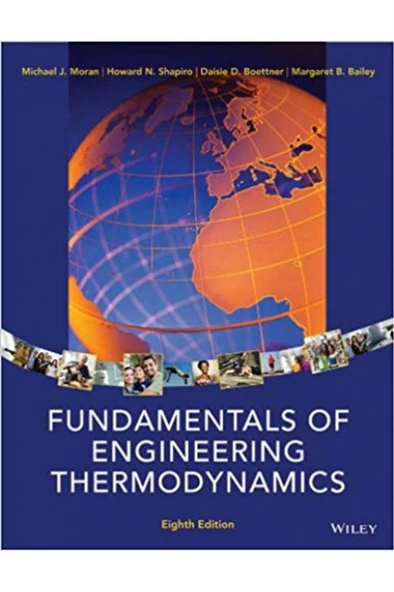 fundamentals of engineering thermodynamics 8th (moran, shapiro, boettner, bailey) ürün görseli 1