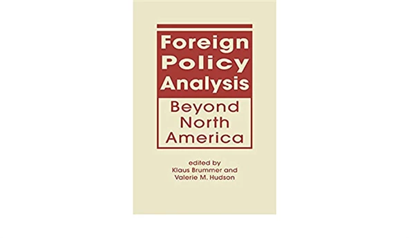 foreign policy analysis beyond north america (brummer, hudson) ürün görseli 1