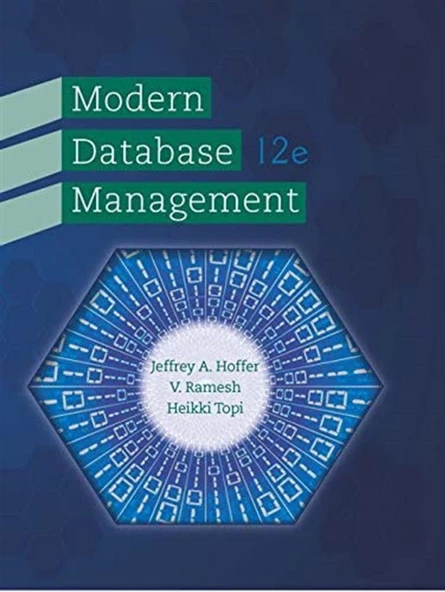 modern database management 12th (hoffer, ramesh, topi) ürün görseli 1
