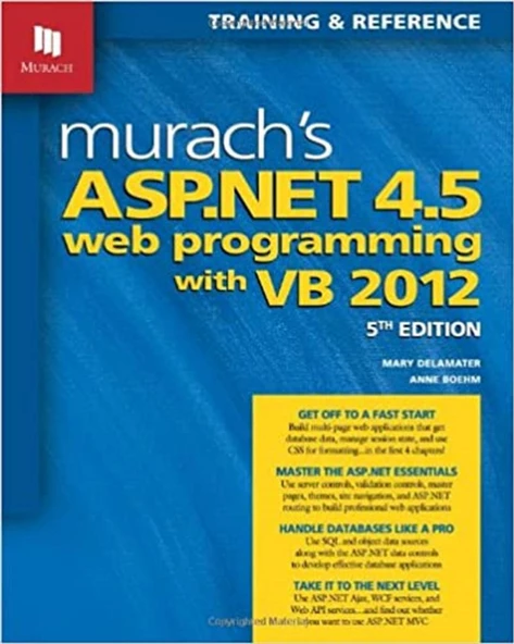 murach's asp.net 4.5 web programming with c# 2012 (mary delamater, anne boehm) ürün görseli 1